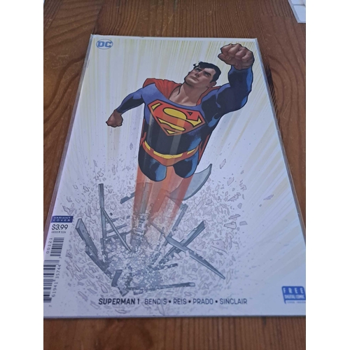 118 - DC Comics, Superman Issue #1 Variant Cover Adam HughesDC Comics, Superman Issue #1 Variant Cover Ada... 