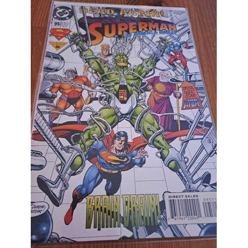 119 - DC Comics, Superman Dead Again. (2 Issues in this Lot)DC Comics, Superman. Dead Again #95 and #96