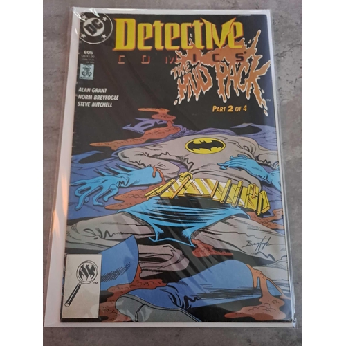 125 - DC Comics, Detective Comics #604 (RARE) and #605DC Comics, Detective Comics #604 (RARE) and #605