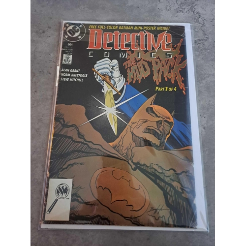 125 - DC Comics, Detective Comics #604 (RARE) and #605DC Comics, Detective Comics #604 (RARE) and #605