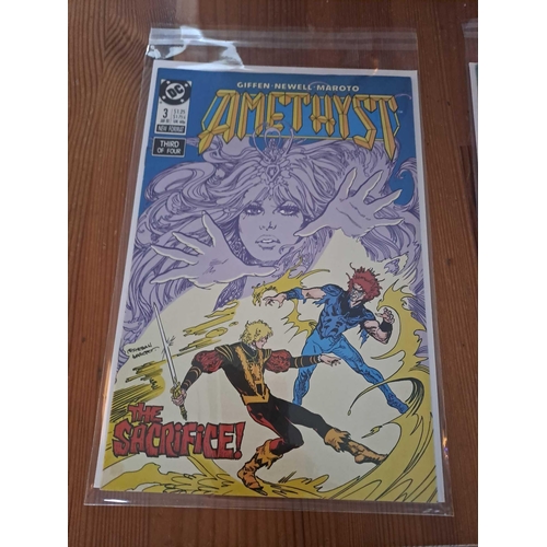 146 - DC Comics Amethyst #1 to #4 DC Comics Amethyst #1 to #4