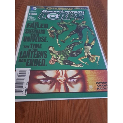 151 - DC Comics, Green Lantern Corps (7 Issues in this Lot)DC Comics, Green Lantern Corpes #1 #15 #21 #24 ... 