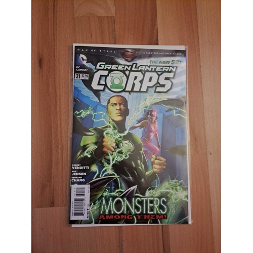 151 - DC Comics, Green Lantern Corps (7 Issues in this Lot)DC Comics, Green Lantern Corpes #1 #15 #21 #24 ... 