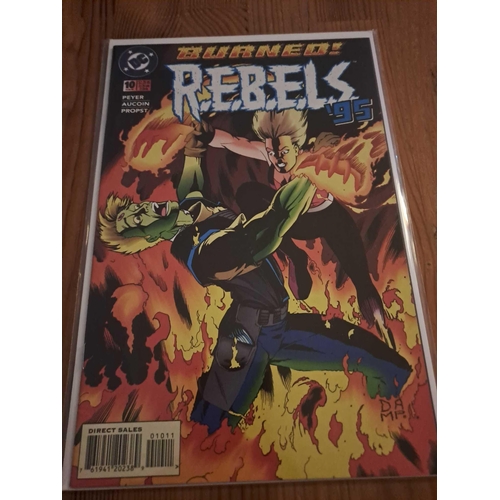 160 - DC Comics, Rebels 94 to 95 (11 Issues in this Lot)DC Comics, Rebels 94 to 95 the beginning of tomorr... 