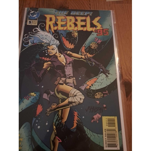 160 - DC Comics, Rebels 94 to 95 (11 Issues in this Lot)DC Comics, Rebels 94 to 95 the beginning of tomorr... 