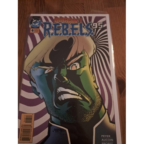 160 - DC Comics, Rebels 94 to 95 (11 Issues in this Lot)DC Comics, Rebels 94 to 95 the beginning of tomorr... 