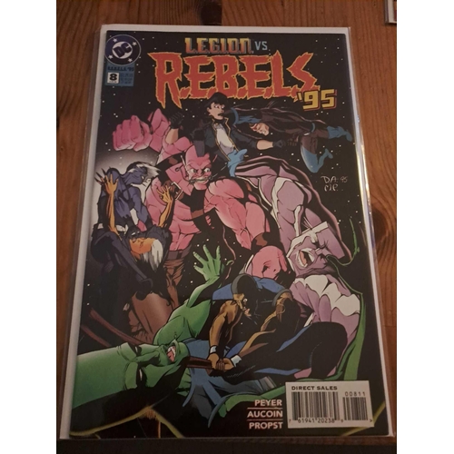 160 - DC Comics, Rebels 94 to 95 (11 Issues in this Lot)DC Comics, Rebels 94 to 95 the beginning of tomorr... 