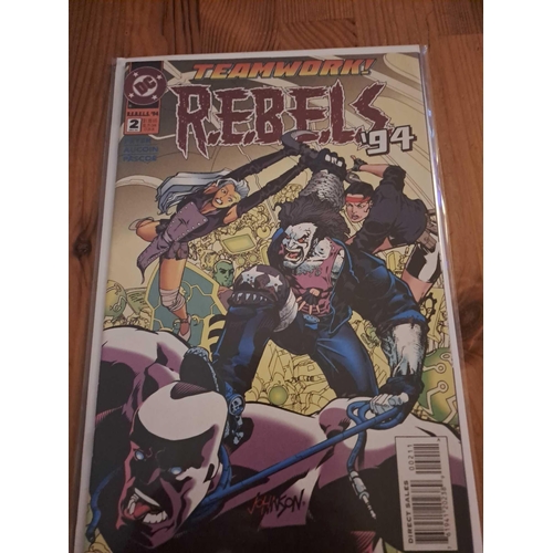 160 - DC Comics, Rebels 94 to 95 (11 Issues in this Lot)DC Comics, Rebels 94 to 95 the beginning of tomorr... 