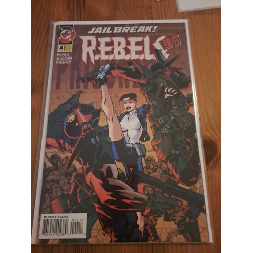 160 - DC Comics, Rebels 94 to 95 (11 Issues in this Lot)DC Comics, Rebels 94 to 95 the beginning of tomorr... 