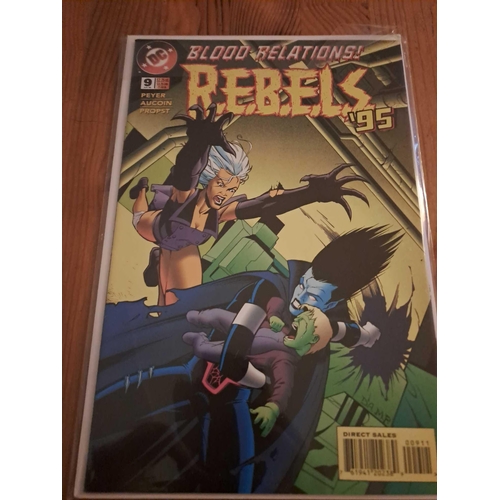 160 - DC Comics, Rebels 94 to 95 (11 Issues in this Lot)DC Comics, Rebels 94 to 95 the beginning of tomorr... 