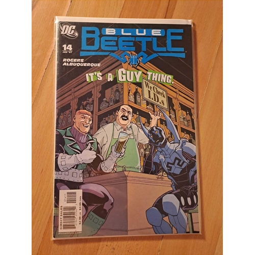 163 - DC Comics, Blue Beetle (4 Issues in this Lot)DC Comics. Blue Beetle Issues, DC Comics. Blue Beetle m... 