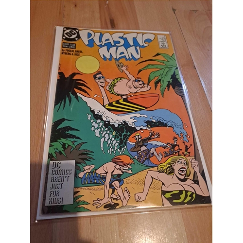 165 - DC Comics Plastic Man. (3 Issues in this Lot)DC Comics Plastic Man Issues, Plastic Man issue 1 of 4,... 