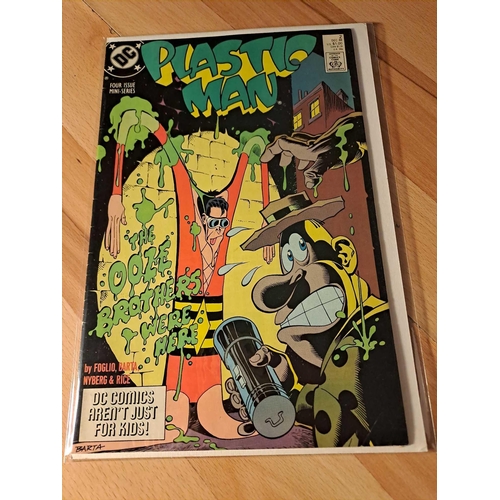 165 - DC Comics Plastic Man. (3 Issues in this Lot)DC Comics Plastic Man Issues, Plastic Man issue 1 of 4,... 