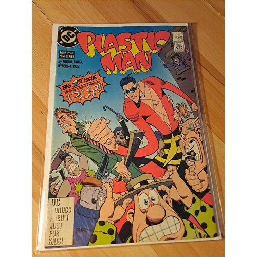 165 - DC Comics Plastic Man. (3 Issues in this Lot)DC Comics Plastic Man Issues, Plastic Man issue 1 of 4,... 