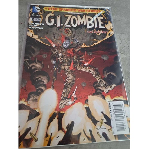 166 - DC Comics, G.I.ZOMBIE (7 Issues in this lot) #2 to #8 DC Comics, G.I.ZOMBIE (7 Issues in this lot) #... 