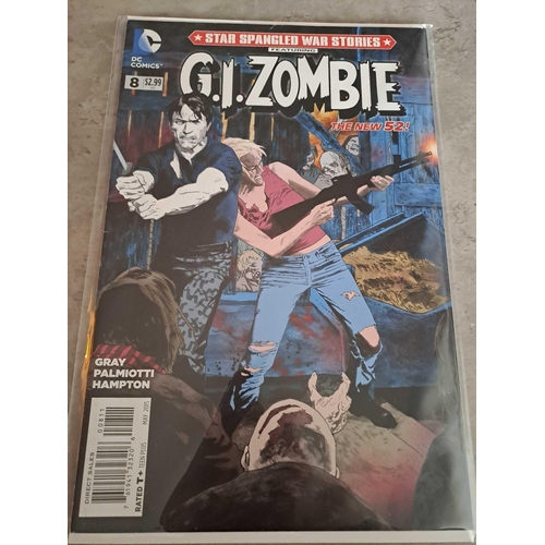 166 - DC Comics, G.I.ZOMBIE (7 Issues in this lot) #2 to #8 DC Comics, G.I.ZOMBIE (7 Issues in this lot) #... 