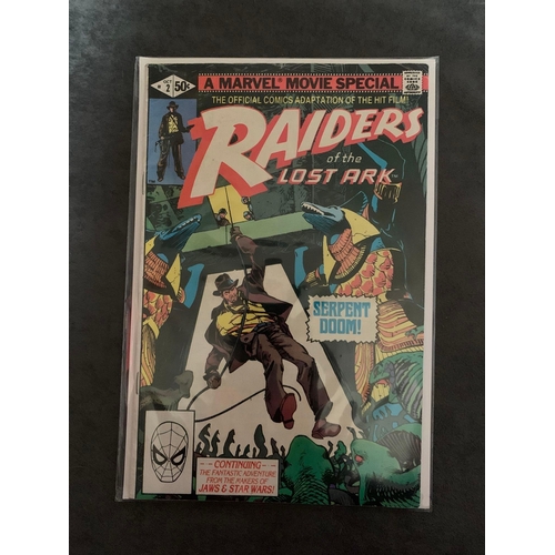 207 - Marvel, A Marvel Movie Special. Raiders of the lost ark Issue #2 Marvel, A Marvel Movie Special. Rai... 