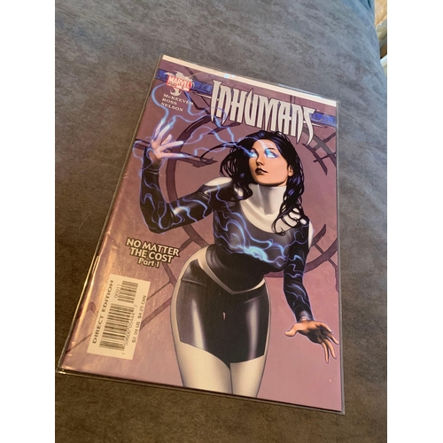 217 - Marvel, INHUMANS. Various (6 Issues in this Lot)Marvel, INHUMANS. various Issues #001 variant editio... 