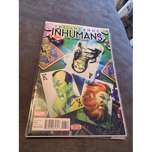 217 - Marvel, INHUMANS. Various (6 Issues in this Lot)Marvel, INHUMANS. various Issues #001 variant editio... 