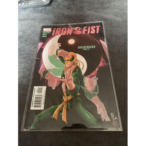 218 - Marvel, Iron Fist (2 issues in this Lot)Marvel, Iron Fist Issues #1 (one shot) and #PSR5