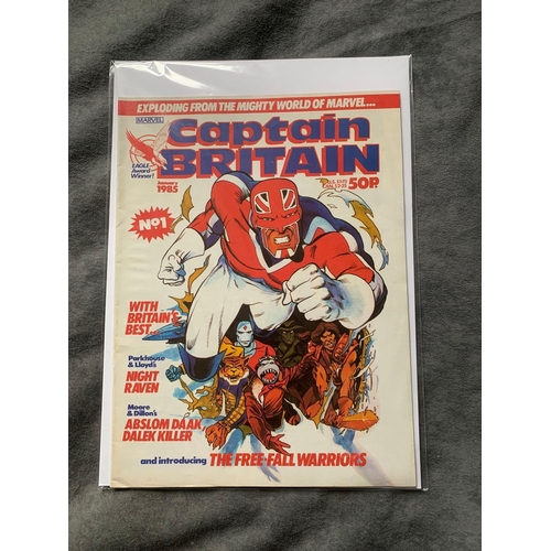 222 - Marvel, Captain Britain 1985 Issue #1 Marvel, Captain Britain 1985 Issue #1