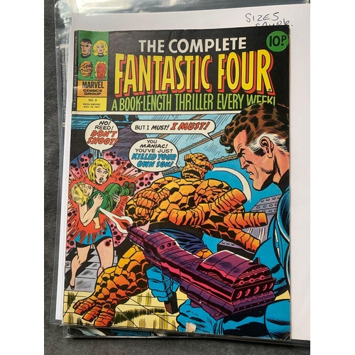 228 - Marvel Comics Group. The Complete Fantastic Four (9 Issues in this Lot)British issues 1977 issues #4... 