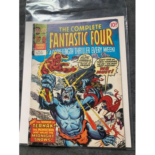 228 - Marvel Comics Group. The Complete Fantastic Four (9 Issues in this Lot)British issues 1977 issues #4... 