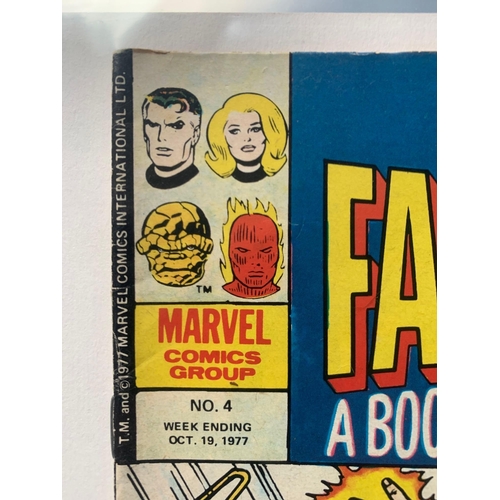 228 - Marvel Comics Group. The Complete Fantastic Four (9 Issues in this Lot)British issues 1977 issues #4... 