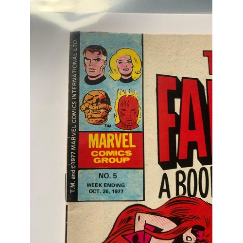 228 - Marvel Comics Group. The Complete Fantastic Four (9 Issues in this Lot)British issues 1977 issues #4... 