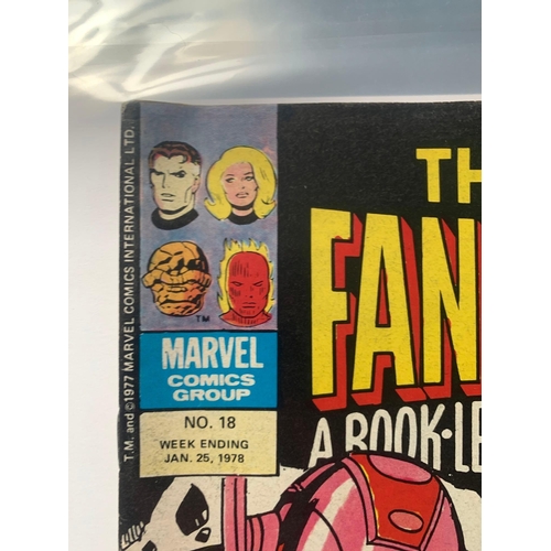 229 - Marvel Comics Group. The Complete Fantastic Four  (10 Issues in this Lot)British issues 1977-1978 is... 