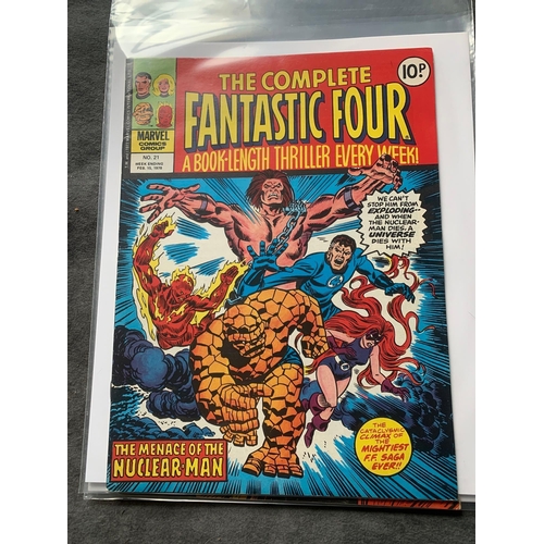 229 - Marvel Comics Group. The Complete Fantastic Four  (10 Issues in this Lot)British issues 1977-1978 is... 