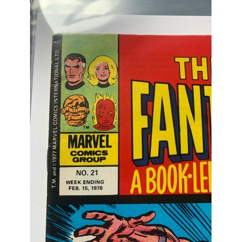 229 - Marvel Comics Group. The Complete Fantastic Four  (10 Issues in this Lot)British issues 1977-1978 is... 