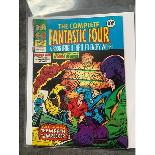 229 - Marvel Comics Group. The Complete Fantastic Four  (10 Issues in this Lot)British issues 1977-1978 is... 