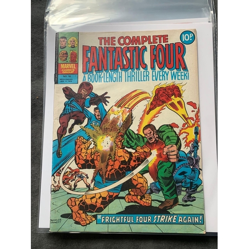 229 - Marvel Comics Group. The Complete Fantastic Four  (10 Issues in this Lot)British issues 1977-1978 is... 