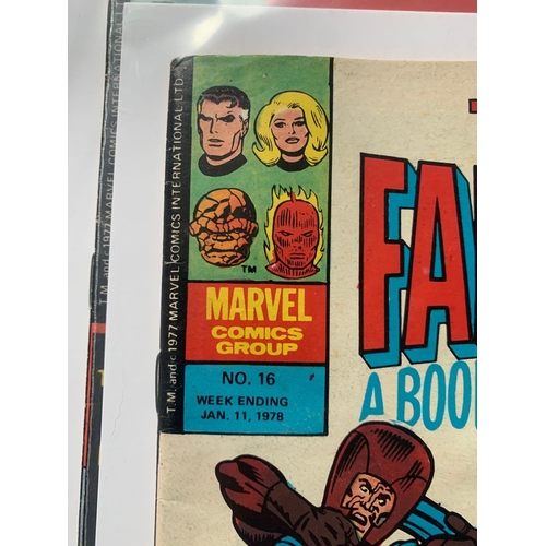 229 - Marvel Comics Group. The Complete Fantastic Four  (10 Issues in this Lot)British issues 1977-1978 is... 