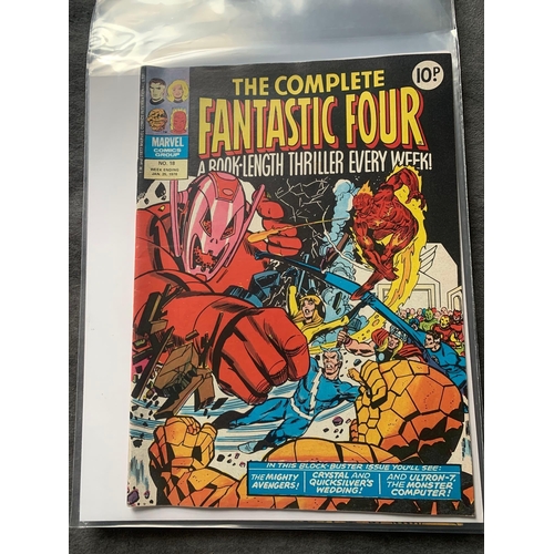 229 - Marvel Comics Group. The Complete Fantastic Four  (10 Issues in this Lot)British issues 1977-1978 is... 