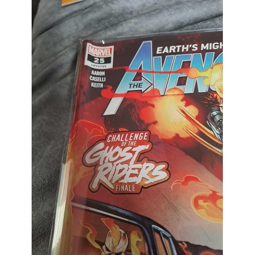 245 - Marvel, Earths Mightiest Heros The Avengers challange of the Ghost Riders Finale #25Marvel, Earths M... 