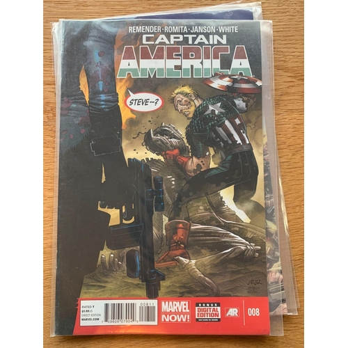 263 - Marvel, Captain America various issues. (5 Issues in this Lot)#PSR30, Captain America reborn #1/5, #... 