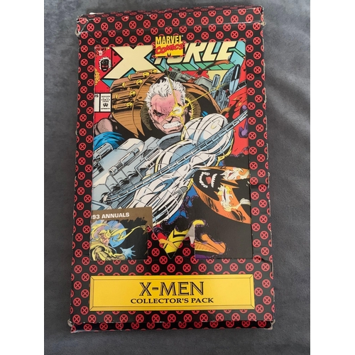 300 - Marvel Comics Xmen Collectors Pack Marvel Comics Xmen Collectors Pack, includes 1993 Annuals card Em... 