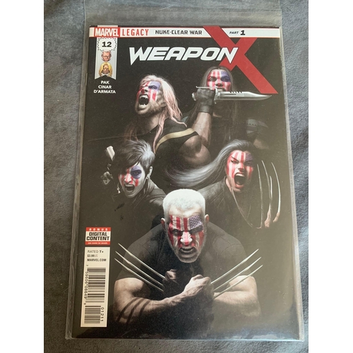 320 - Marvel Legacy Weapon X (5 Issues in this Lot)Marvel Legacy Weapon X Issues #12 #13 #14 #18 #23