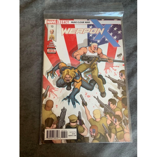 320 - Marvel Legacy Weapon X (5 Issues in this Lot)Marvel Legacy Weapon X Issues #12 #13 #14 #18 #23