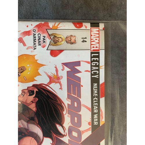 320 - Marvel Legacy Weapon X (5 Issues in this Lot)Marvel Legacy Weapon X Issues #12 #13 #14 #18 #23