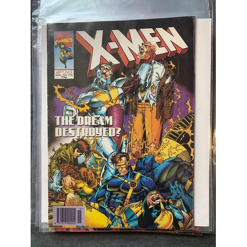 330 - Marvel U.K. X-Men (9 Issues in this lot)Marvel U.K. X-Men. 1995 size 2 comic, British Issues #10 #14... 