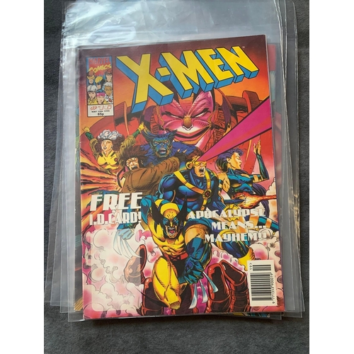 330 - Marvel U.K. X-Men (9 Issues in this lot)Marvel U.K. X-Men. 1995 size 2 comic, British Issues #10 #14... 