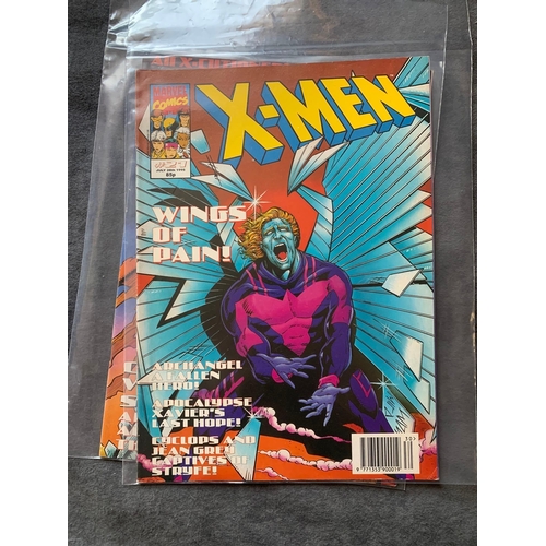 330 - Marvel U.K. X-Men (9 Issues in this lot)Marvel U.K. X-Men. 1995 size 2 comic, British Issues #10 #14... 