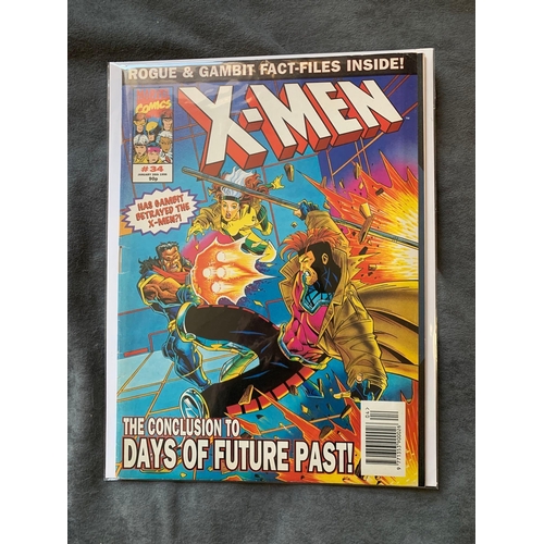 331 - Marvel U.K. X-Men (9 Issues in this lot)Marvel U.K. X-Men 1995 size 2 comic, British Issues #23 #25 ... 