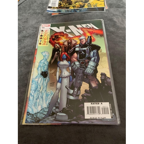 341 - Marvel.Com X-MEN  (10 Issues in This Lot)Marvel.Com X-Men Comics collection. Issues included #187 - ... 