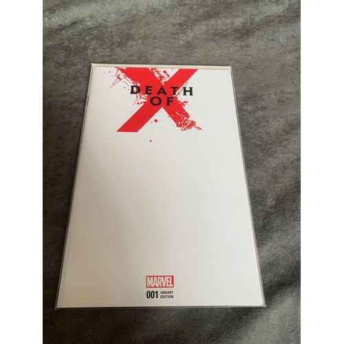 348 - Marvel, Death of X Issue 001 variant edition Marvel, Death of X Issue 001 variant edition