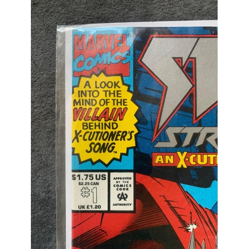 357 - Marvel Comics, STRYFFS Strike File issue 1 Special X-MEN Collectible