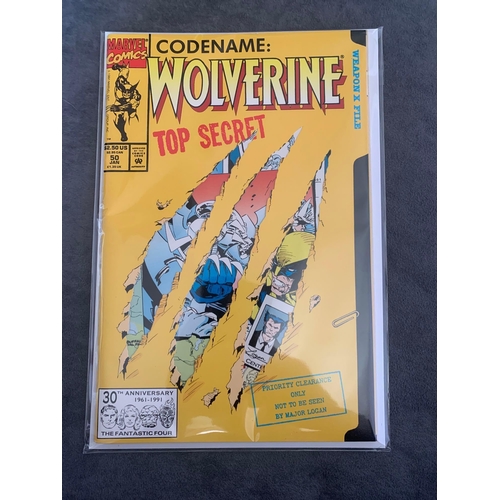 365 - Marvel Comics, Wolverine Top Secret Issue #50Marvel Comics, Wolverine Top Secret Issue #50